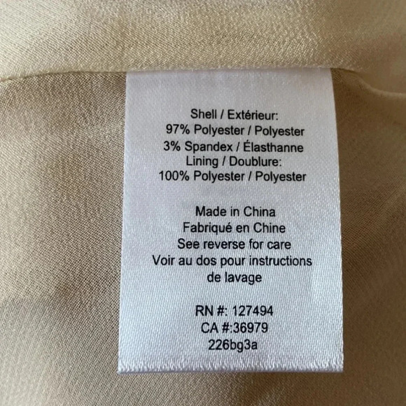 Heartloom Halter Top  Blouse Cream Beige Size XS - Picture 7 of 7